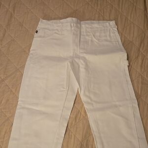 Men's Classic White Cargo Pants